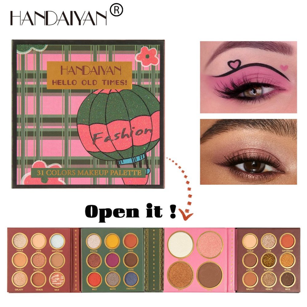 Clearance - Make Up Palette Hello Old Times Retro 31 Colors
